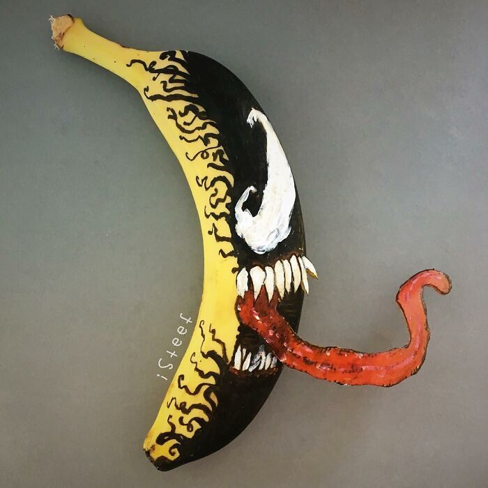 A arte inusitada de Stephan Brusche: Transformando bananas em obras-primas (32 fotos) 2