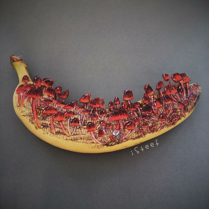 A arte inusitada de Stephan Brusche: Transformando bananas em obras-primas (32 fotos) 6