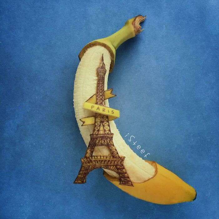 A arte inusitada de Stephan Brusche: Transformando bananas em obras-primas (32 fotos) 7