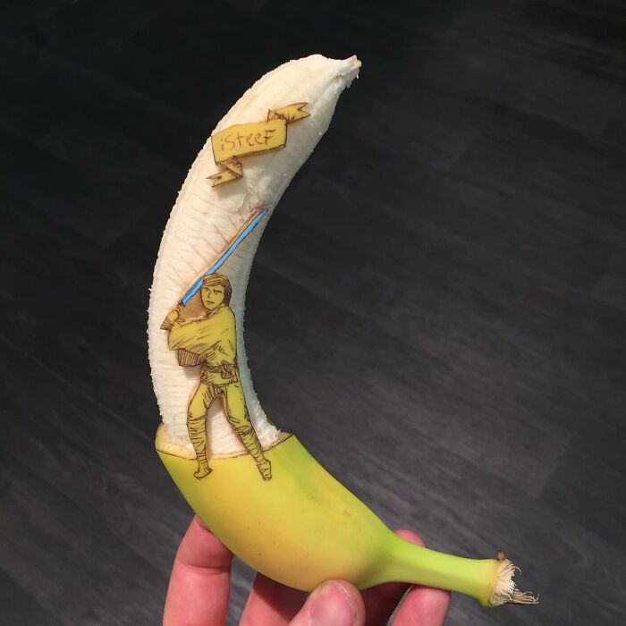 A arte inusitada de Stephan Brusche: Transformando bananas em obras-primas (32 fotos) 20