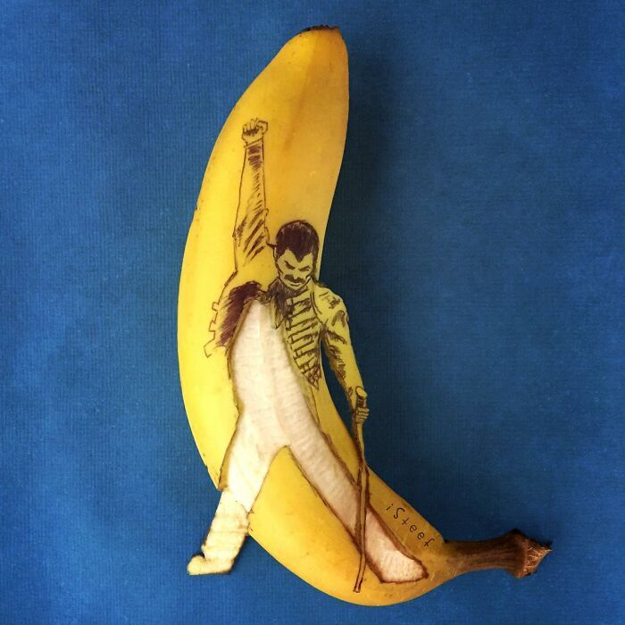 A arte inusitada de Stephan Brusche: Transformando bananas em obras-primas (32 fotos) 26