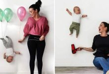 A fórmula para fotos virais: Bebês, criatividade e um toque de ironia (11 fotos) 9