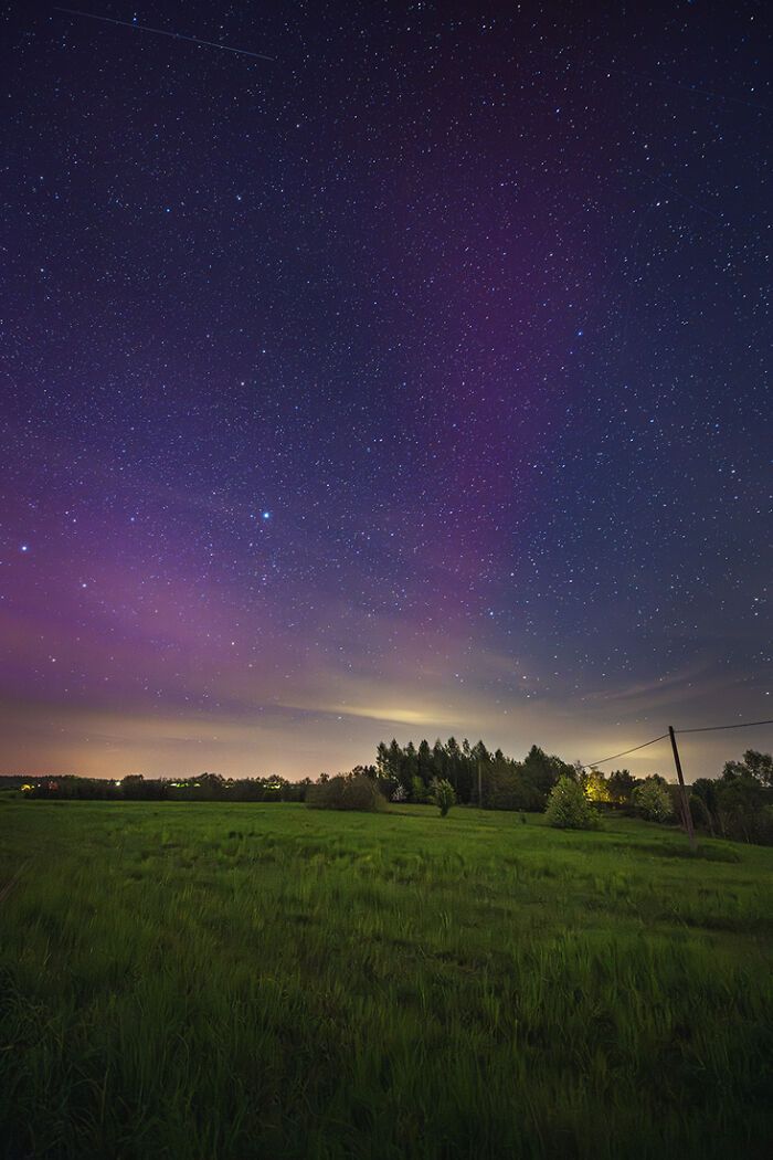 A magia da Aurora Boreal nas montanhas Pieniny: Uma experiência inesquecível (16 fotos) 2