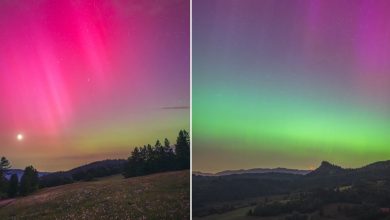 A magia da Aurora Boreal nas montanhas Pieniny: Uma experiência inesquecível (16 fotos) 3