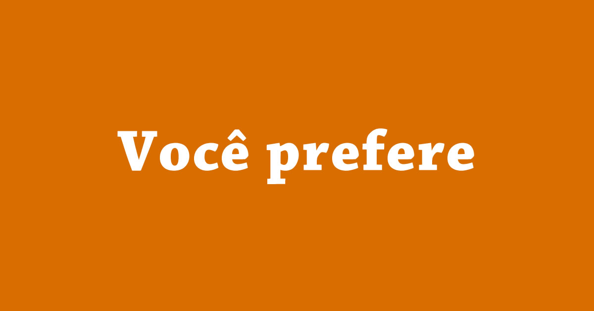 Você prefere comida normal ou comida chique? 23