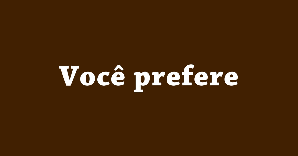 Você prefere comida normal ou comida chique? 26