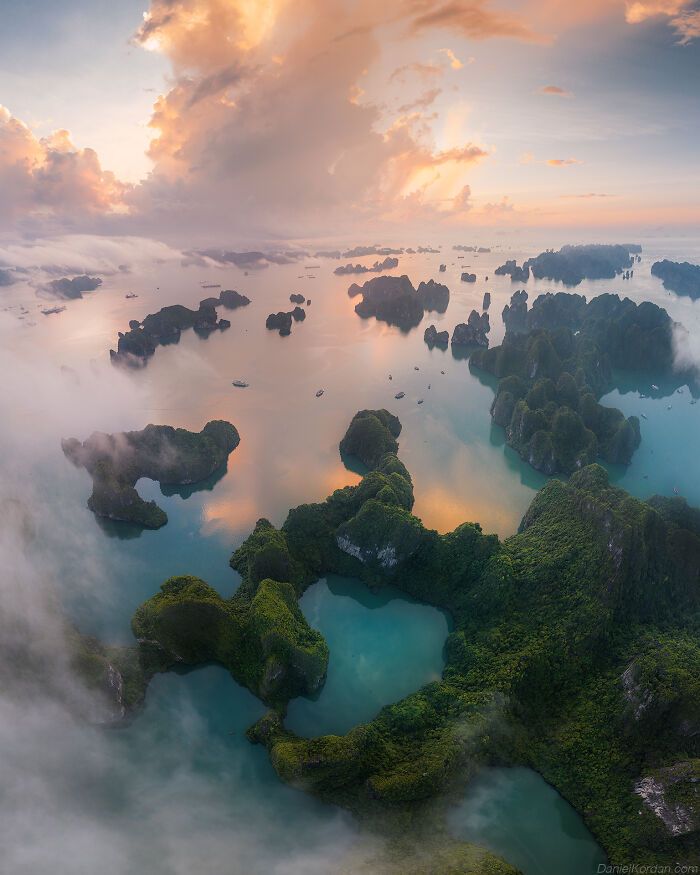 Explore o Vietnã pitoresco com as imagens aéreas de Daniel Kordan (35 fotos) 32