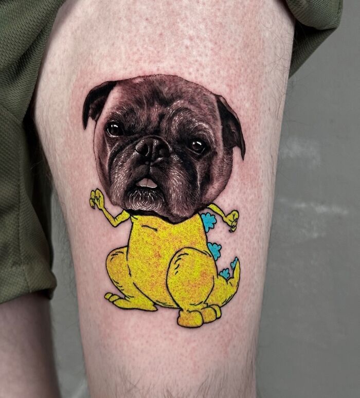 O tatuador Mat Rule: O mestre do mash-up (32 fotos) 12