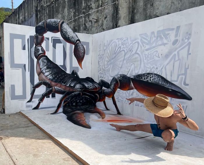 36 obras incríveis de Pierre Bertolotti: O mestre do grafite 3D 23