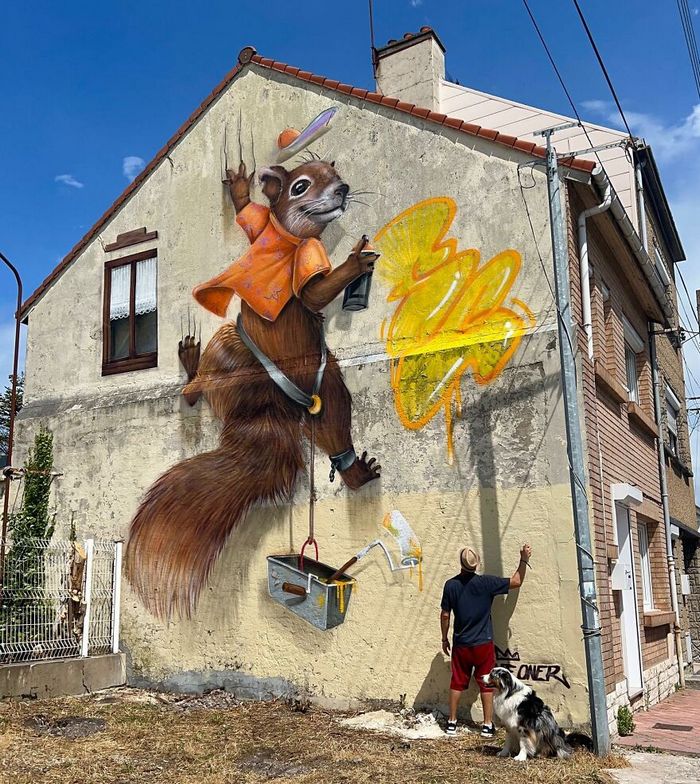 36 obras incríveis de Pierre Bertolotti: O mestre do grafite 3D 30