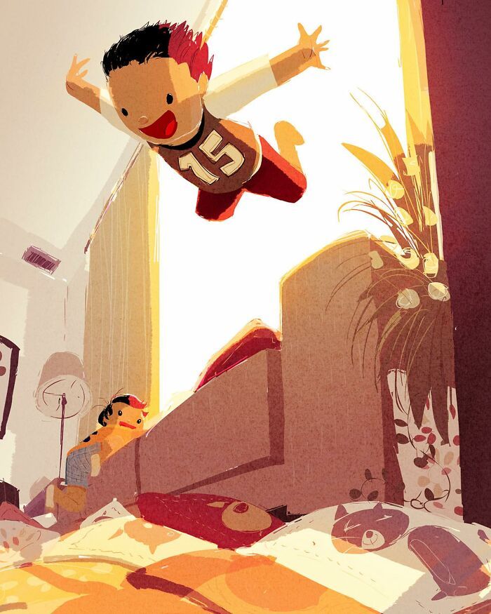 Pascal Campion: A magia dos pequenos momentos nas ilustrações de um artista franco-americano (31 fotos) 23