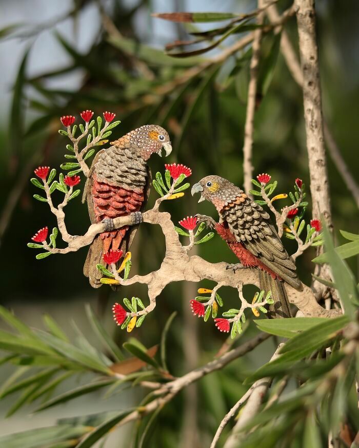 A fascinante coleção de 32 papagaios em miniatura feita à mão por Nayan Shrimali 26