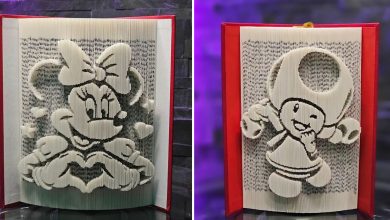 The book master: A arte sustentável que transforma livros reciclados em esculturas incríveis (36 fotos) 2